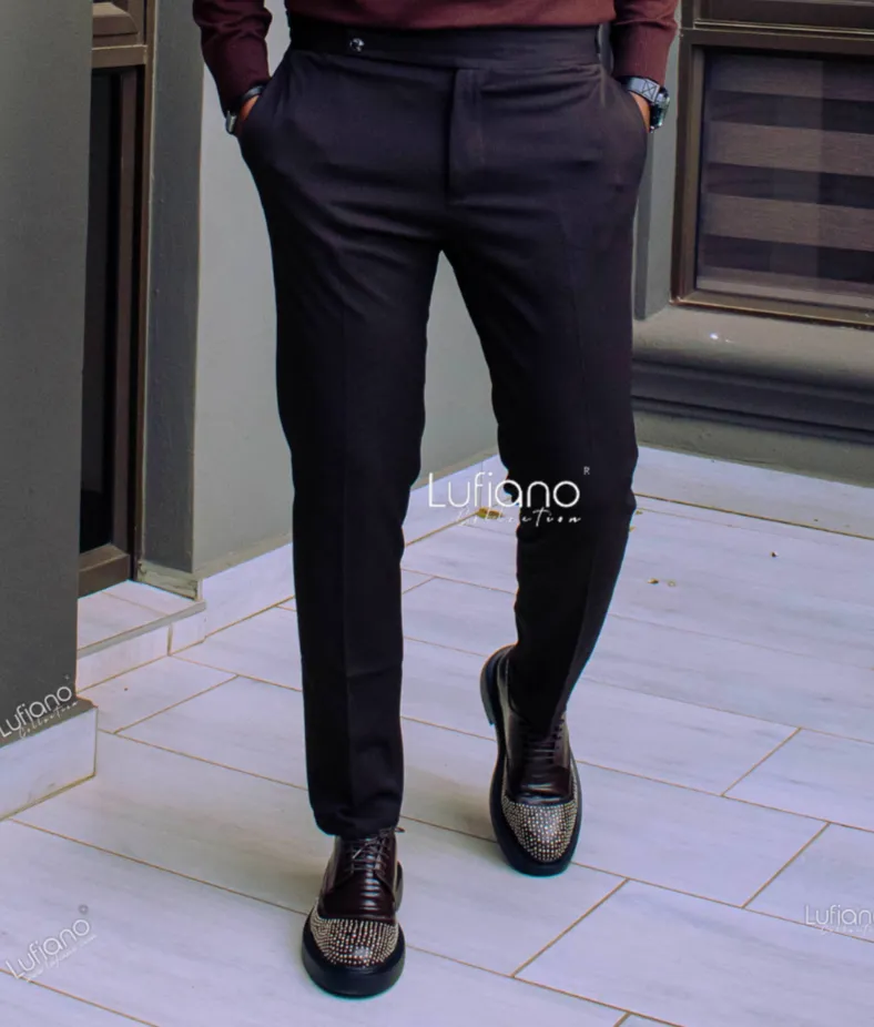38192 Pants: Brown