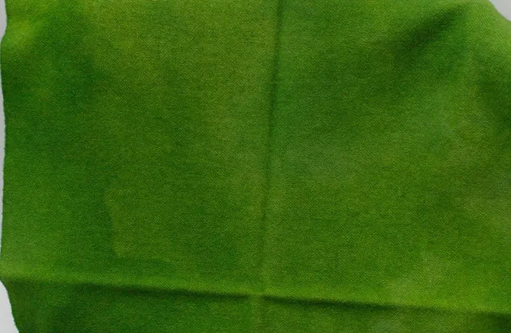 AVOCADO GREEN Hand Dyed HALF YARD Wool Fabric for Wool Applique and Rug Hooking