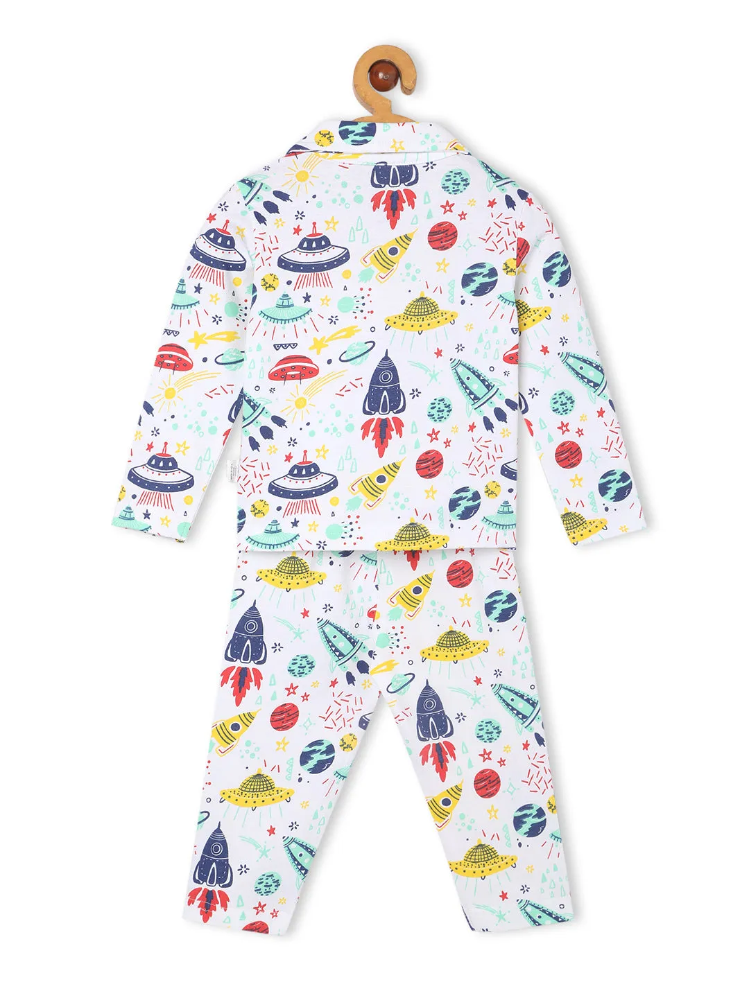 Baby and Kids Pajama Nightsuit Set - Tour to the Space