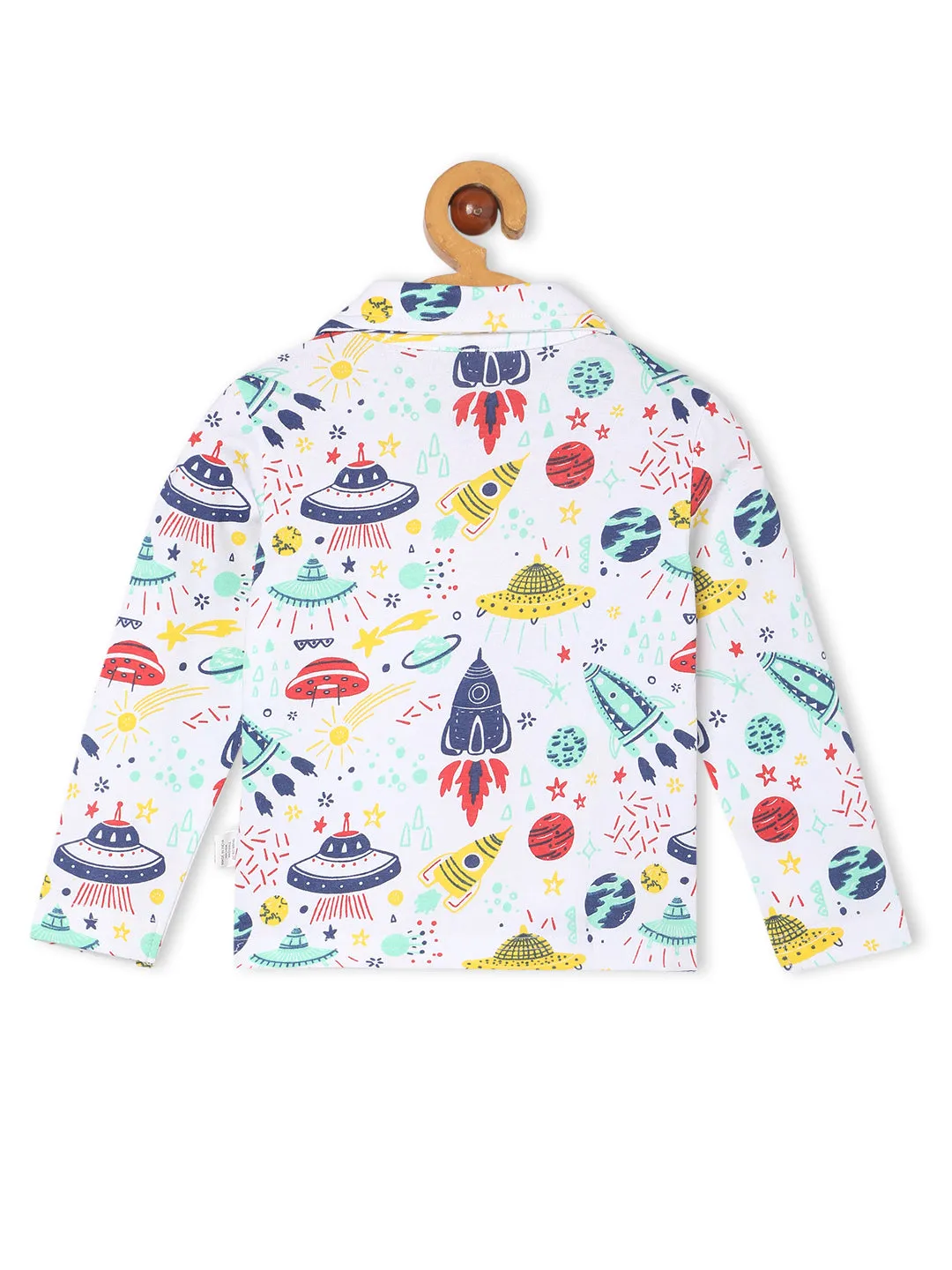 Baby and Kids Pajama Nightsuit Set - Tour to the Space