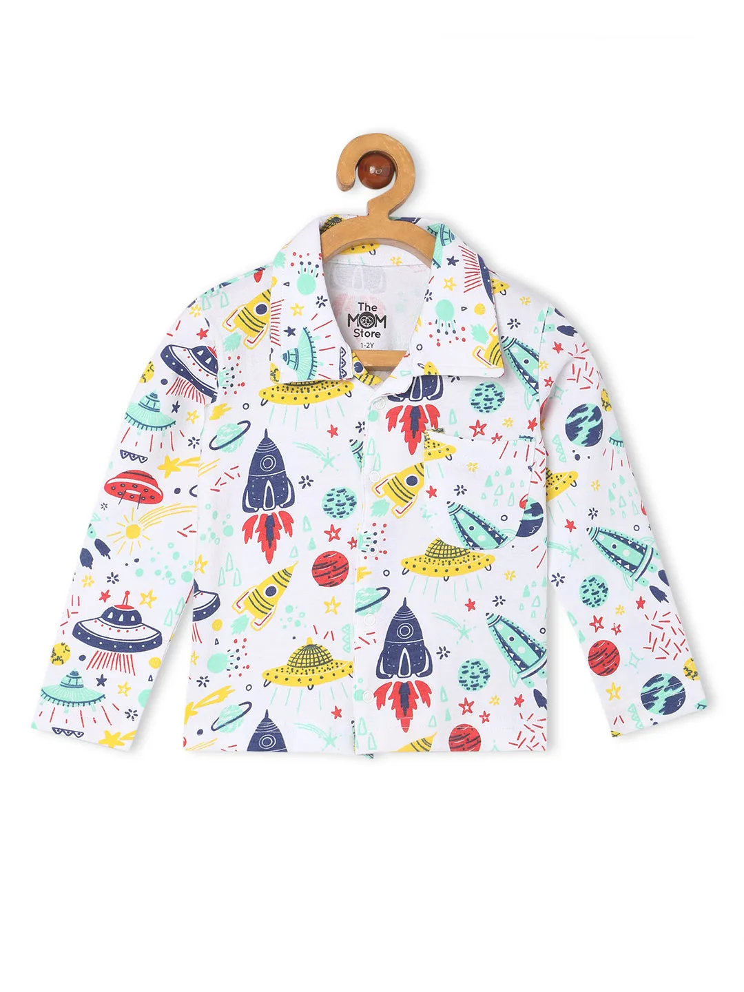 Baby and Kids Pajama Nightsuit Set - Tour to the Space