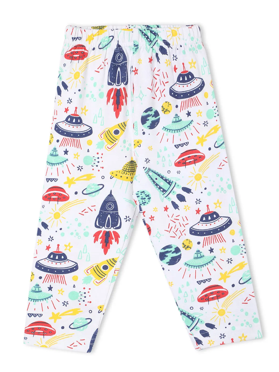Baby and Kids Pajama Nightsuit Set - Tour to the Space