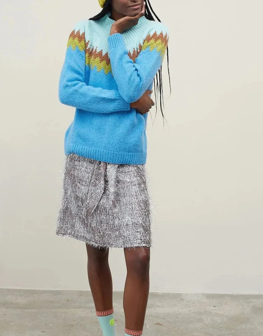 Bamboleo Sweater in Blue