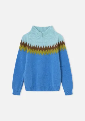 Bamboleo Sweater in Blue