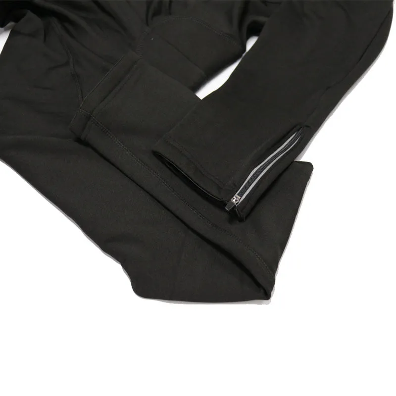 Bianchi Green red Fleece Retro Cycling Pants