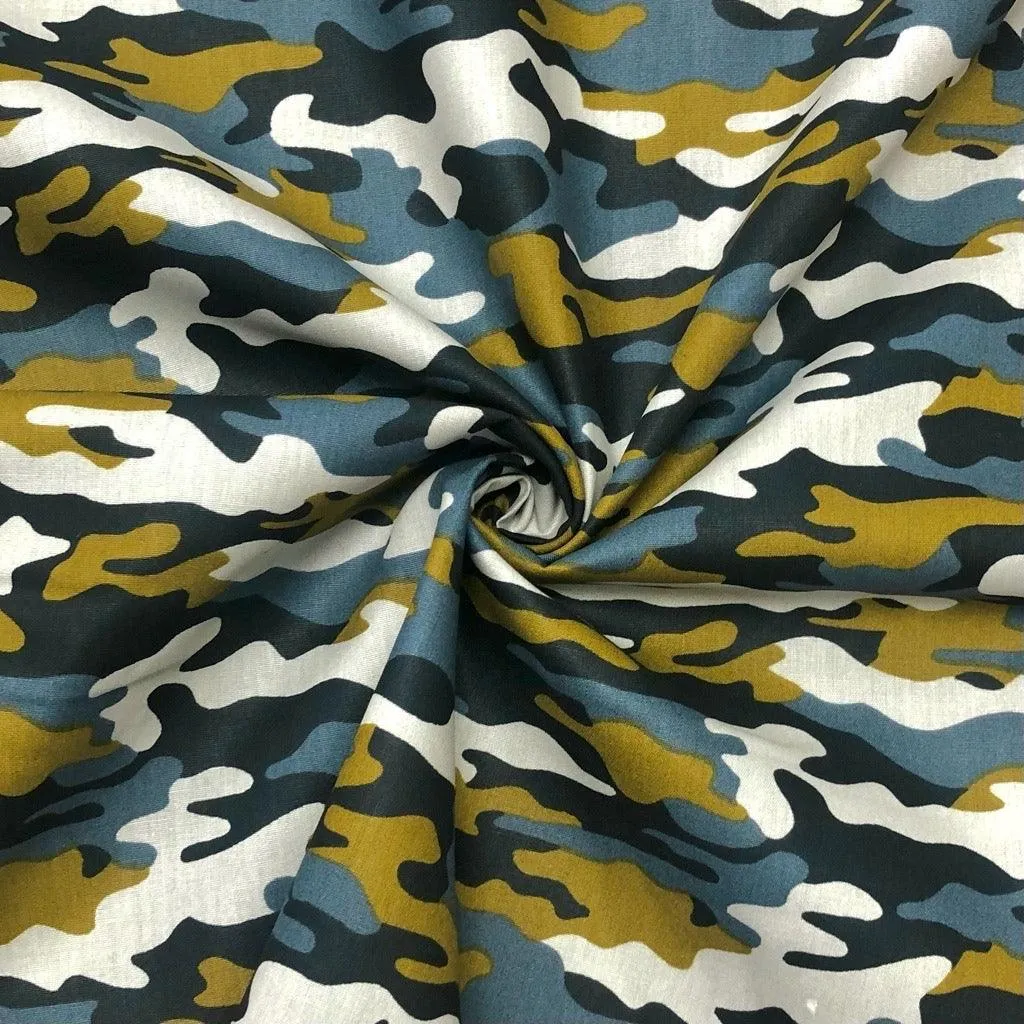 Camouflage Cotton Fabric #2