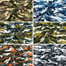 Camouflage Cotton Fabric #2