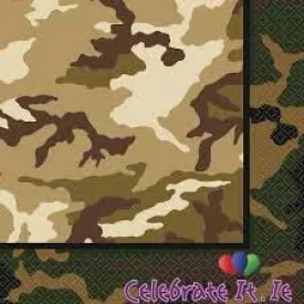 Camouflage Napkins