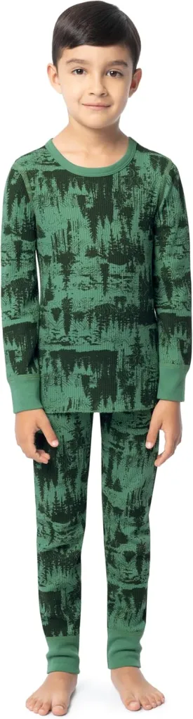 Fruit of the Loom Boys' Premium Thermal Waffle Underwear Set