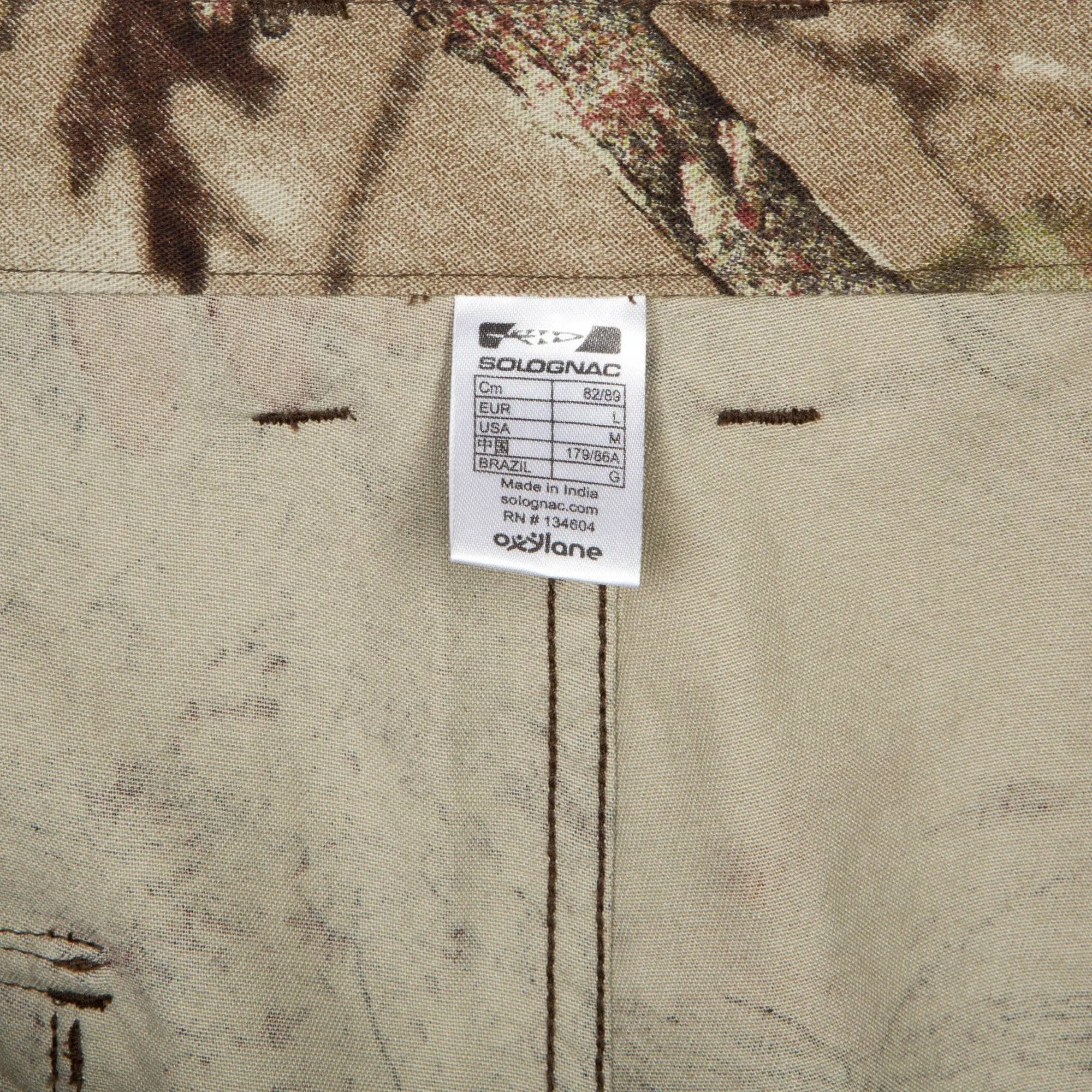 Hunting Pants Steppe 100 Actikam