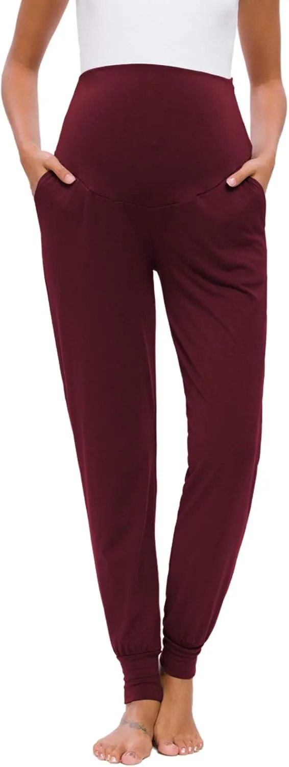 Liu & Qu Maternity Women's Casual Pants Stretchy Comfortable Lounge Pants