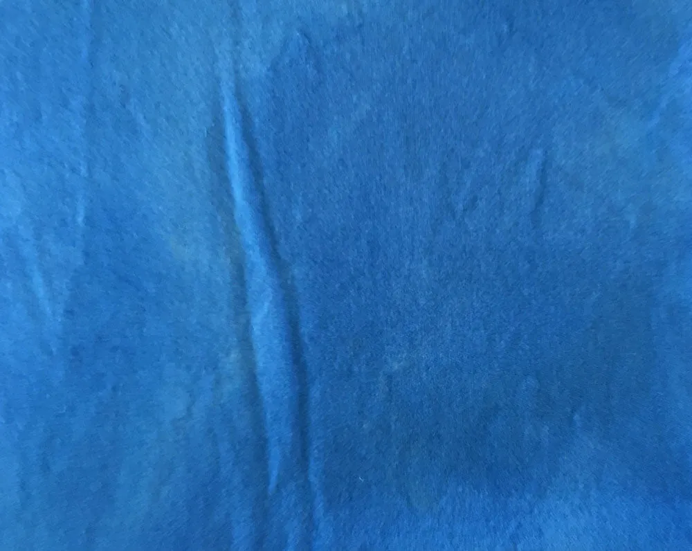 NATIONAL BLUE Hand Dyed Fat QUARTER Wool Fabric for Wool Applique and Rug Hooking