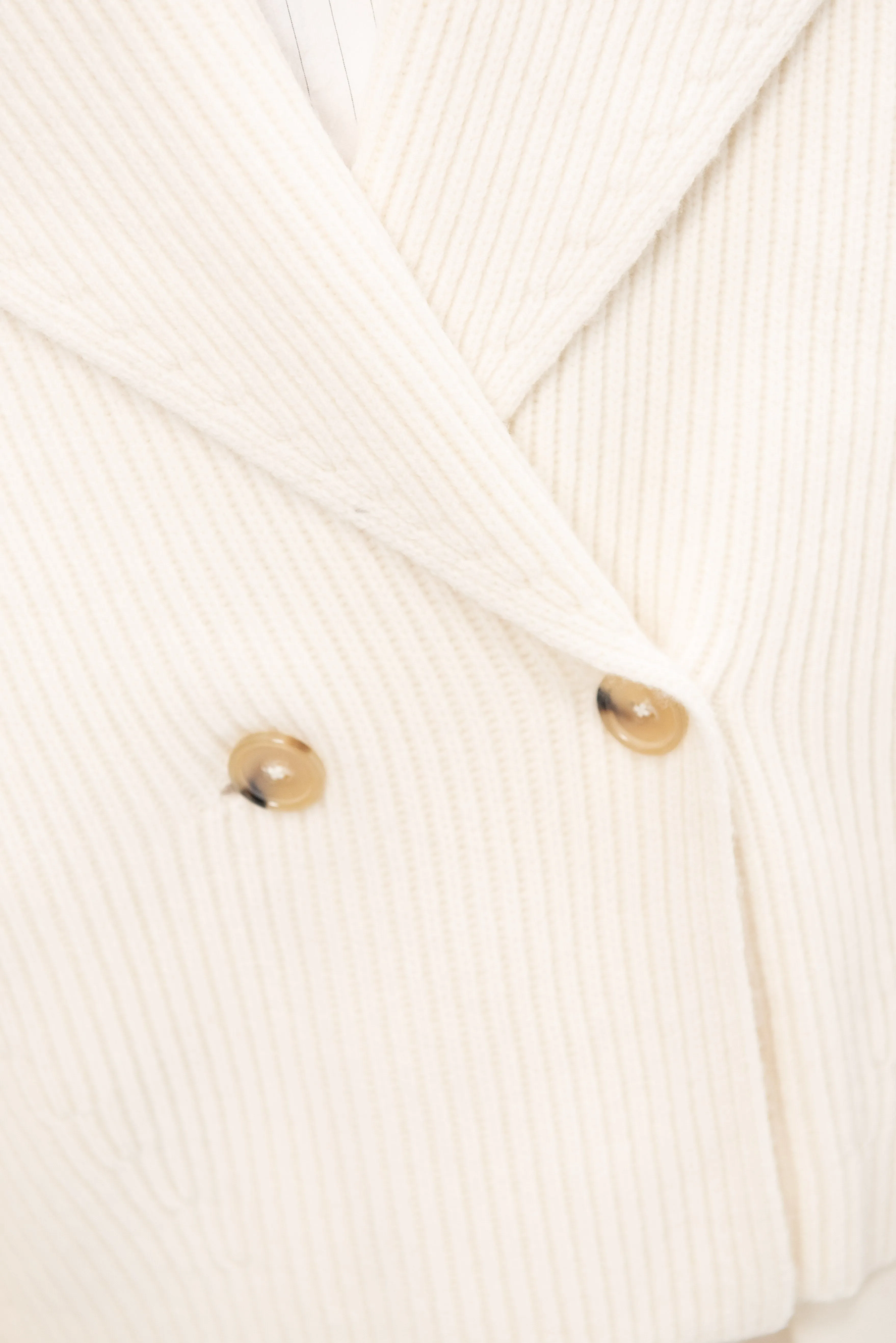 Shawl Lapel Cardigan, Milk