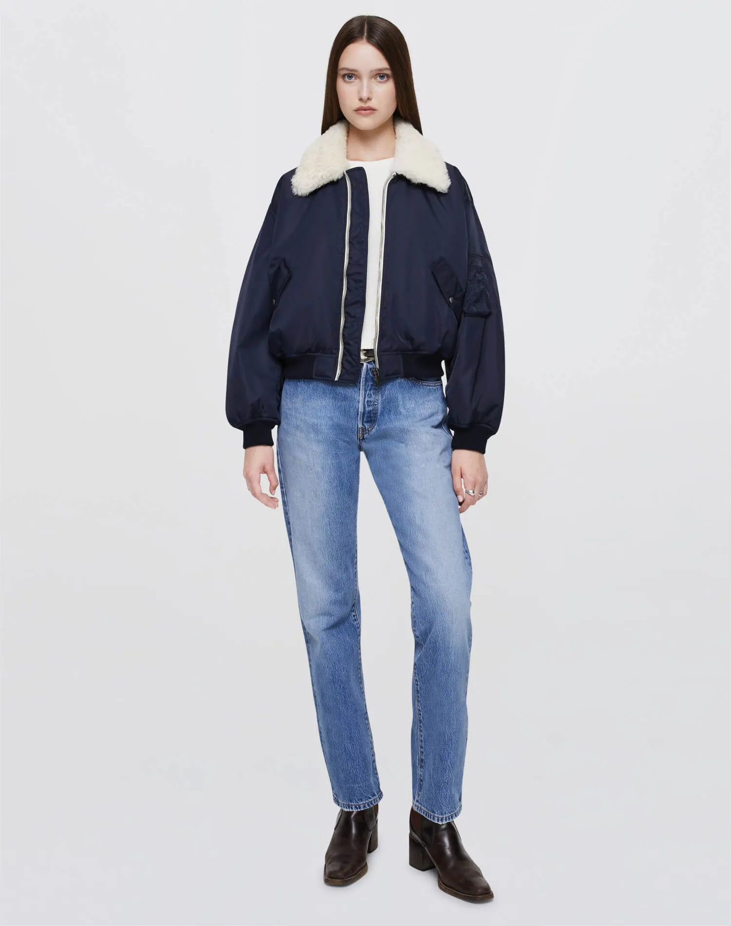 Shrunken Bomber - Navy
