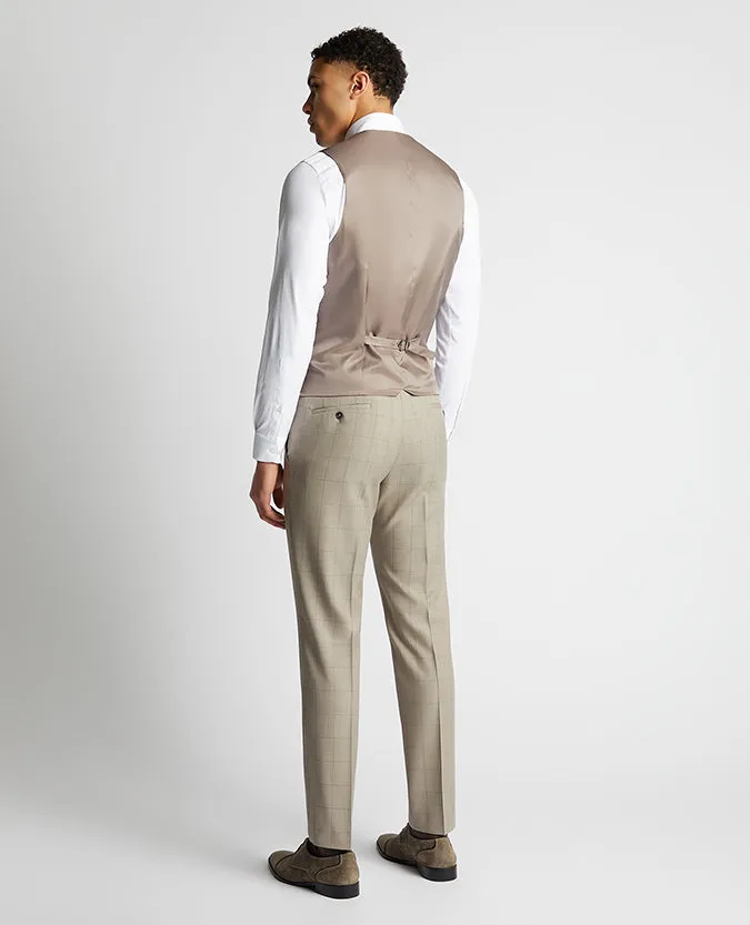 Slim Fit Wool Rich Mix and Match Suit Waistcoat