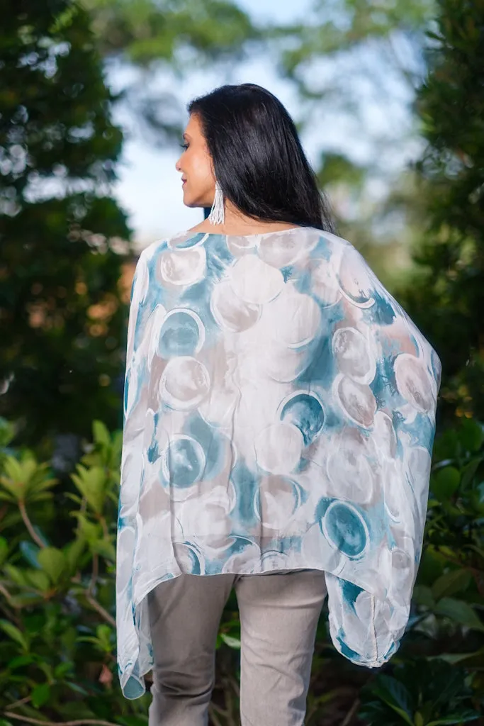 Sofia Soft Circle Silk Kaftan (BQ201CR)