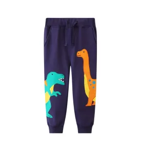 Toddler/Kid's Cartoon Dinosaur Design Casual Pants