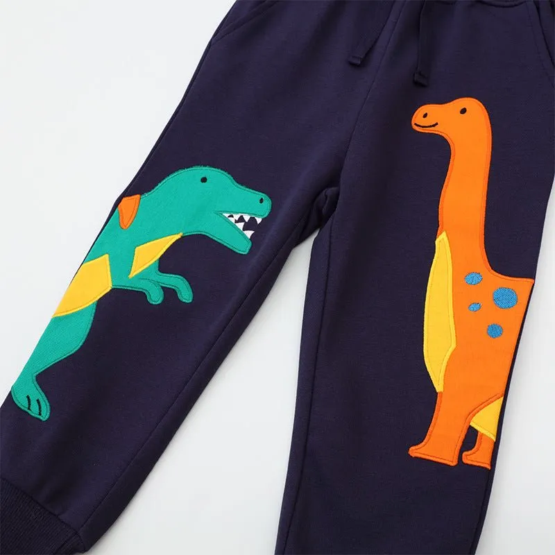 Toddler/Kid's Cartoon Dinosaur Design Casual Pants