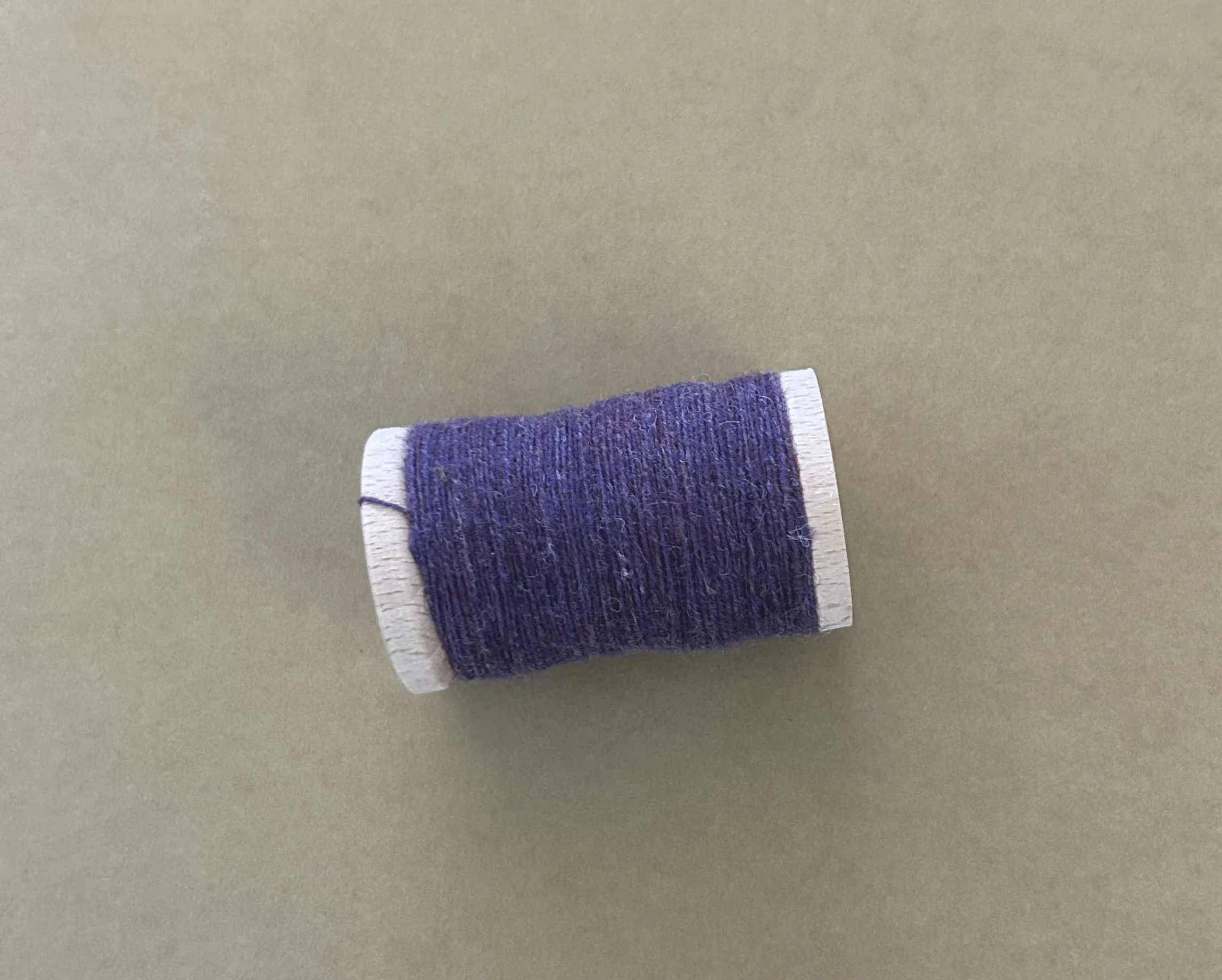 VIOLET Hand Dyed YARD Wool Fabric for Wool Applique and Rug Hooking